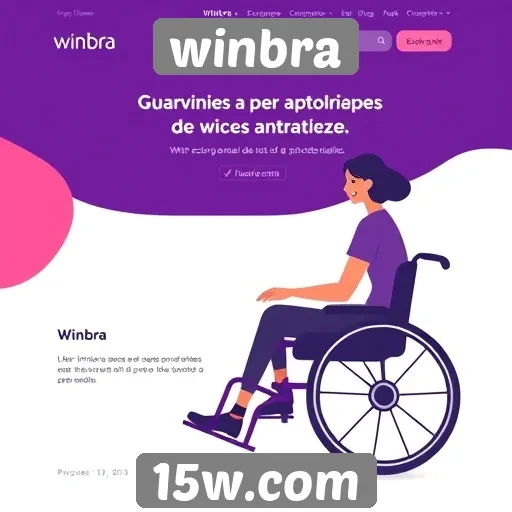 Acessibilidade e inclusão no site winbra
