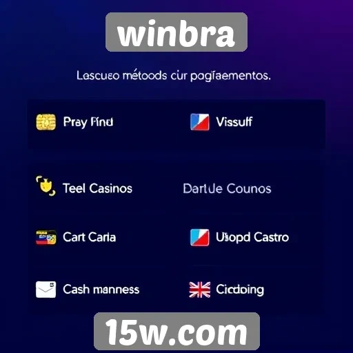 Explorando os métodos de pagamento no Winbra